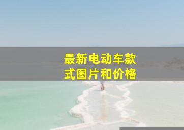 最新电动车款式图片和价格