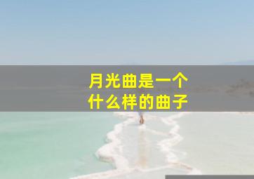 月光曲是一个什么样的曲子