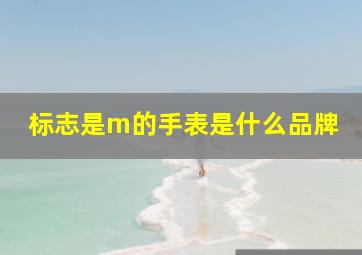 标志是m的手表是什么品牌