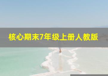 核心期末7年级上册人教版