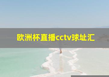 欧洲杯直播cctv球址汇