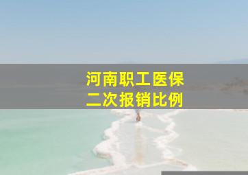 河南职工医保二次报销比例