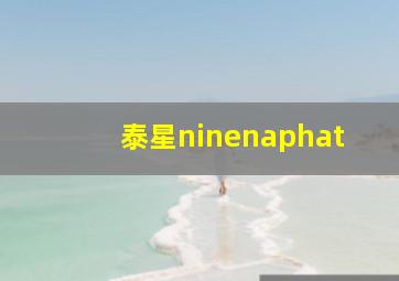 泰星ninenaphat