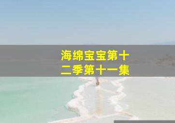 海绵宝宝第十二季第十一集