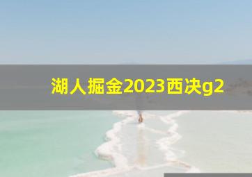 湖人掘金2023西决g2