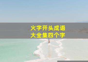 火字开头成语大全集四个字