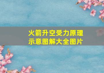 火箭升空受力原理示意图解大全图片