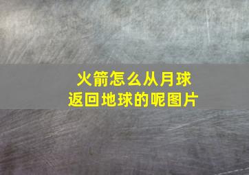 火箭怎么从月球返回地球的呢图片