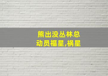 熊出没丛林总动员福星,祸星