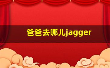 爸爸去哪儿jagger