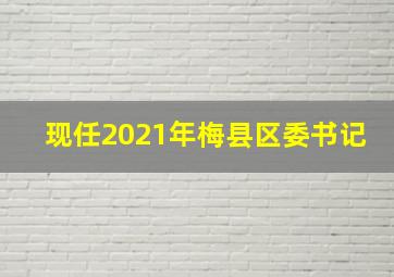 现任2021年梅县区委书记