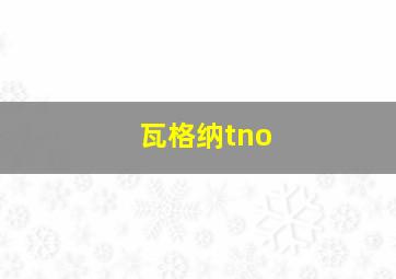 瓦格纳tno