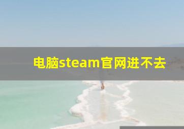 电脑steam官网进不去