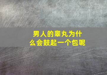 男人的睾丸为什么会鼓起一个包呢