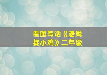 看图写话《老鹰捉小鸡》二年级