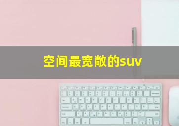 空间最宽敞的suv