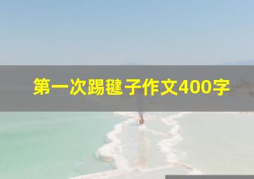 第一次踢毽子作文400字