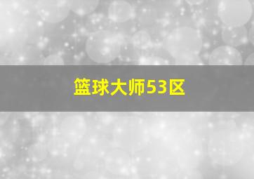 篮球大师53区