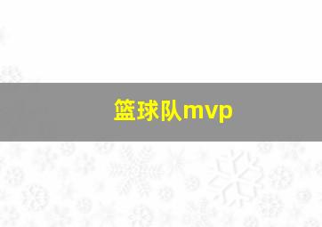 篮球队mvp