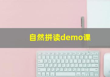 自然拼读demo课