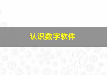 认识数字软件