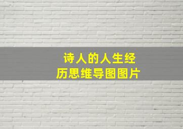 诗人的人生经历思维导图图片