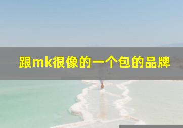 跟mk很像的一个包的品牌