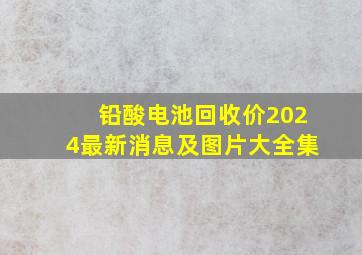 铅酸电池回收价2024最新消息及图片大全集