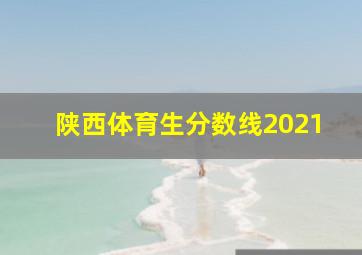 陕西体育生分数线2021