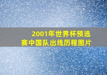 2001年世界杯预选赛中国队出线历程图片