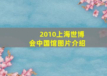 2010上海世博会中国馆图片介绍