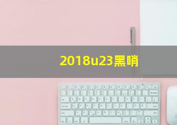 2018u23黑哨