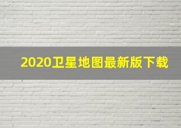 2020卫星地图最新版下载