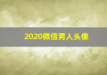 2020微信男人头像