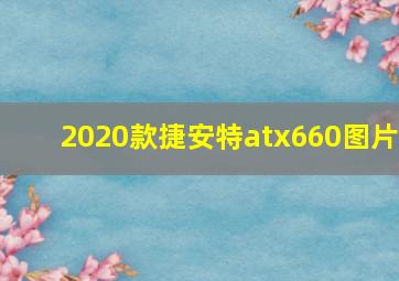 2020款捷安特atx660图片