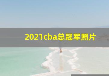 2021cba总冠军照片