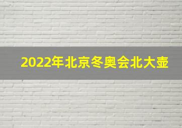 2022年北京冬奥会北大壶