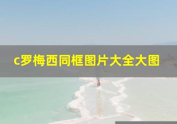 c罗梅西同框图片大全大图