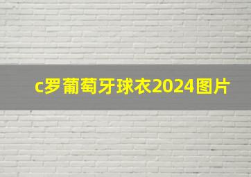 c罗葡萄牙球衣2024图片