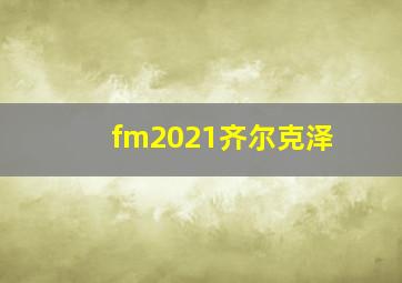 fm2021齐尔克泽