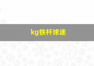 kg铁杆球迷