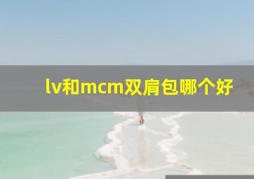 lv和mcm双肩包哪个好