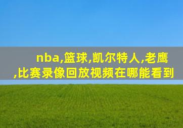 nba,篮球,凯尔特人,老鹰,比赛录像回放视频在哪能看到