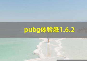 pubg体验服1.6.2