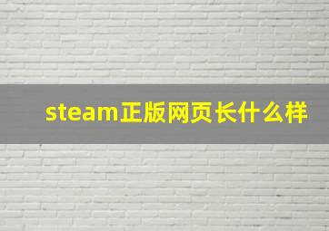 steam正版网页长什么样