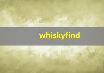 whiskyfind