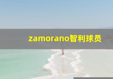 zamorano智利球员