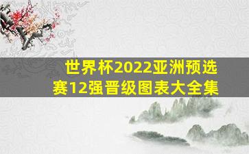 世界杯2022亚洲预选赛12强晋级图表大全集