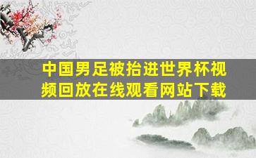 中国男足被抬进世界杯视频回放在线观看网站下载