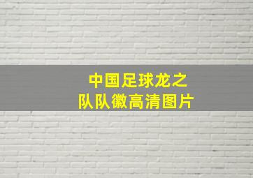 中国足球龙之队队徽高清图片